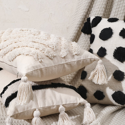 Moroccan Tufted Pillow Collection