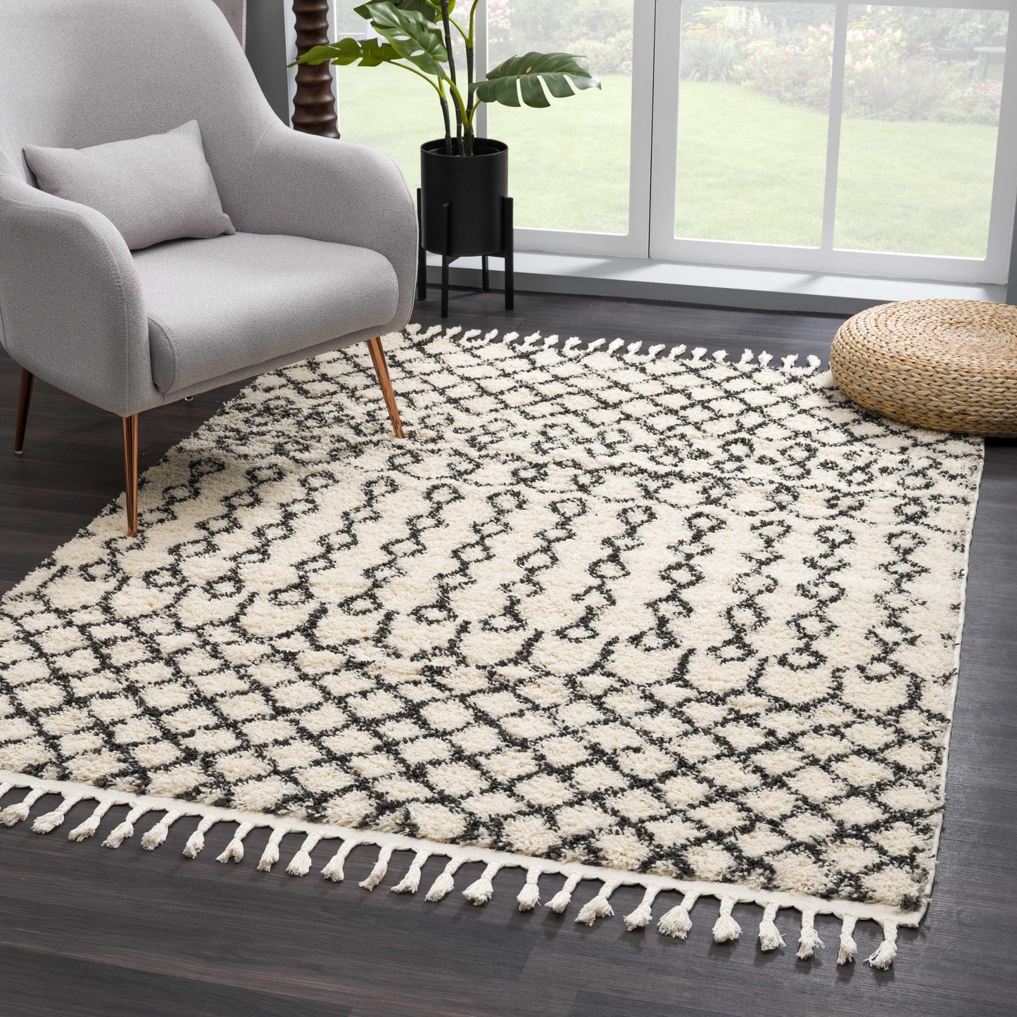 Geometric Moroccan Rug
