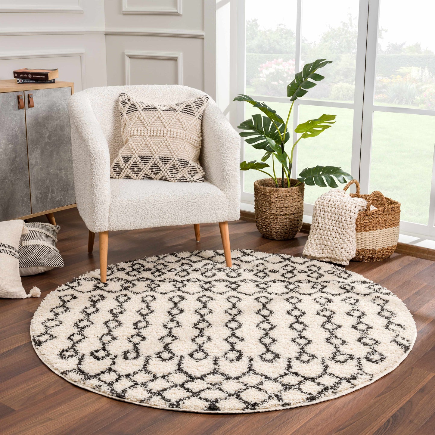 Geometric Moroccan Rug
