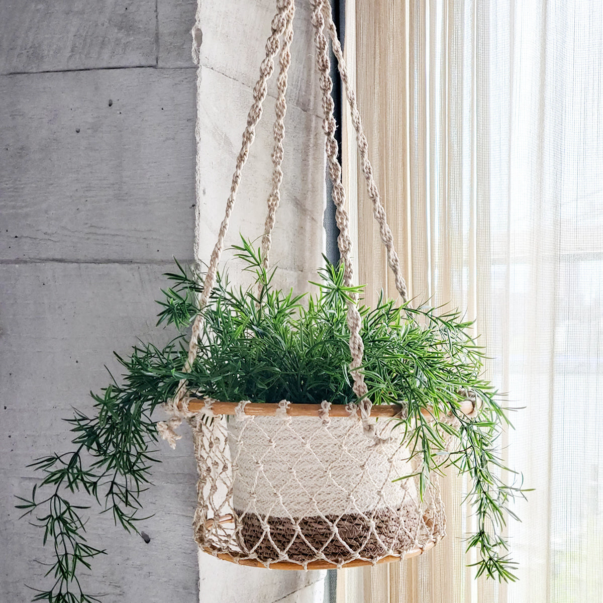 Boho Hanging Basket