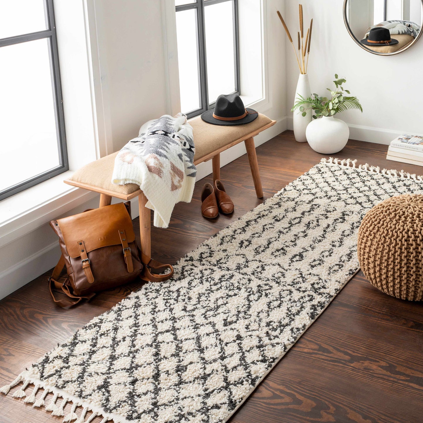 Geometric Moroccan Rug